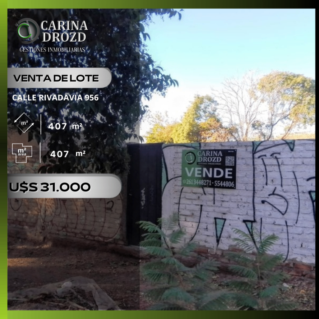 Terreno en Rivadavia 956