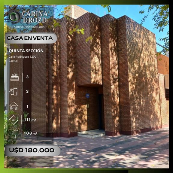 Casa en Rodriguez 1290