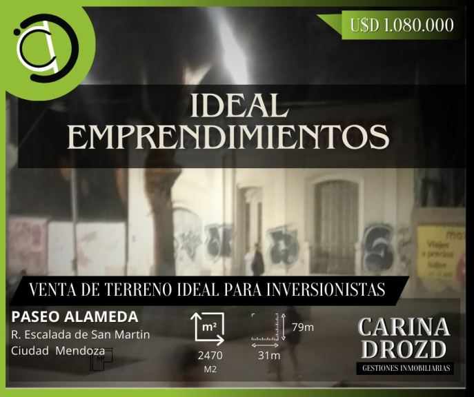 Terreno en Avda San Martin 1700