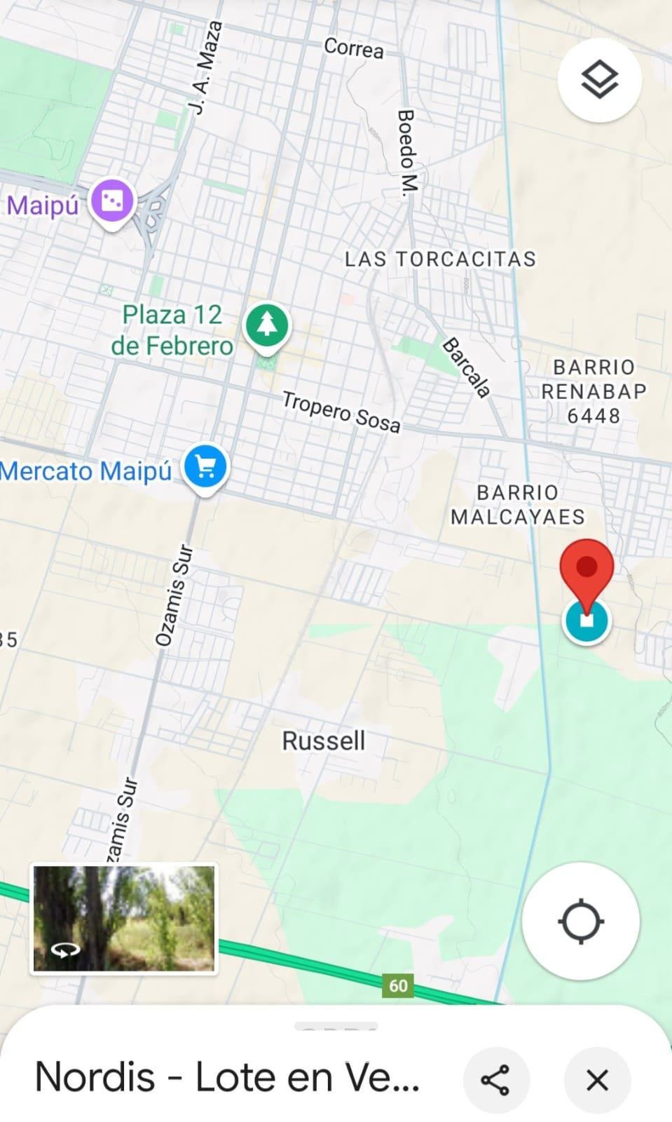 Terreno en Venta en Maipu, Mendoza