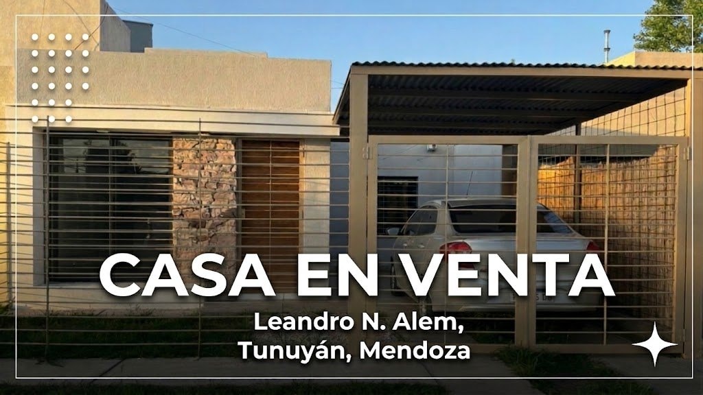 Tunuyan Leandro N. Alem Sur, Tunuyán, Mendoza