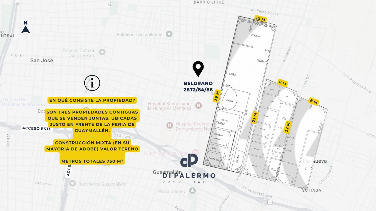 Terreno en Venta en Guaymallen, Mendoza