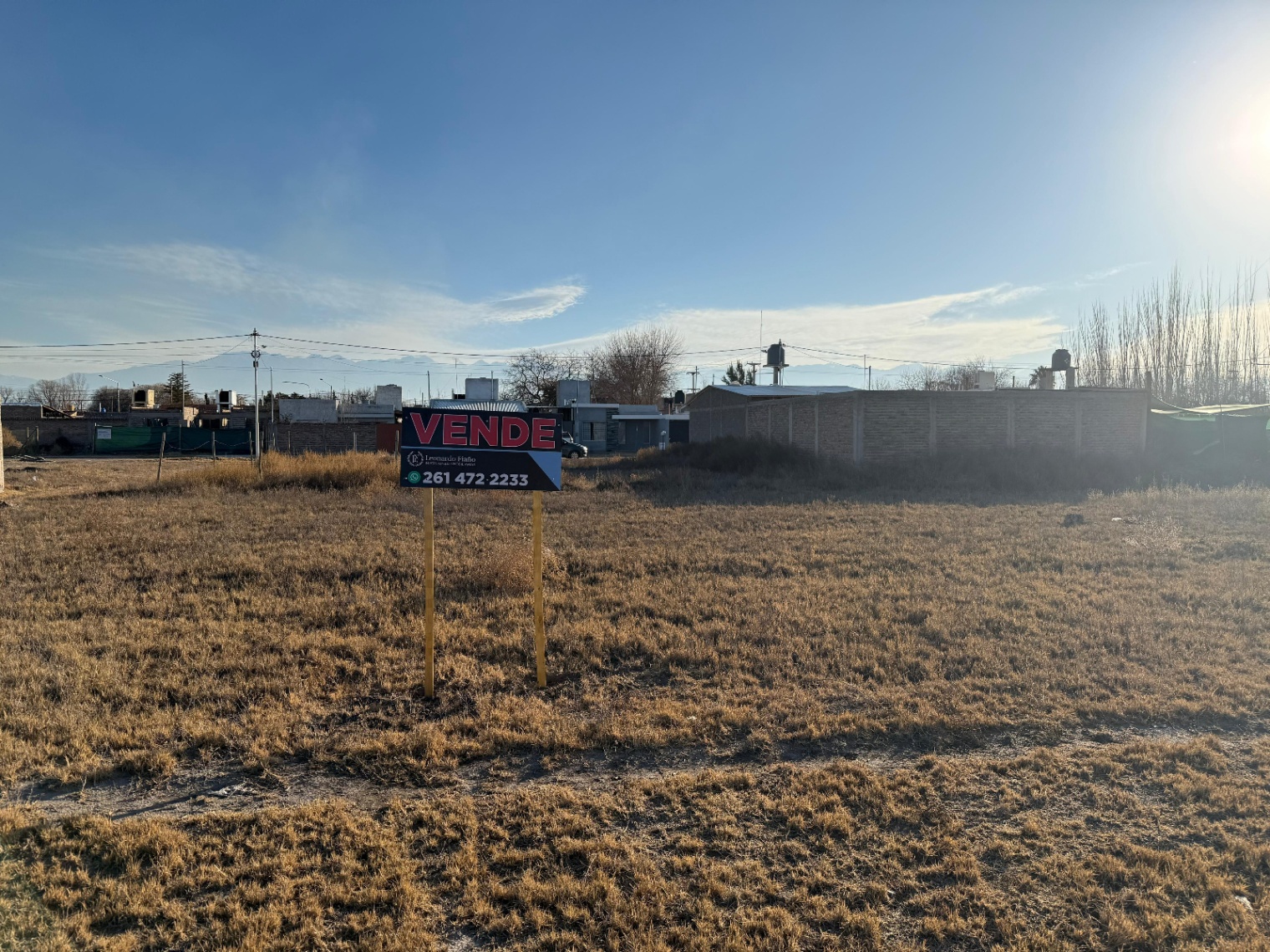 Terreno en Venta en Tunuyan, Mendoza