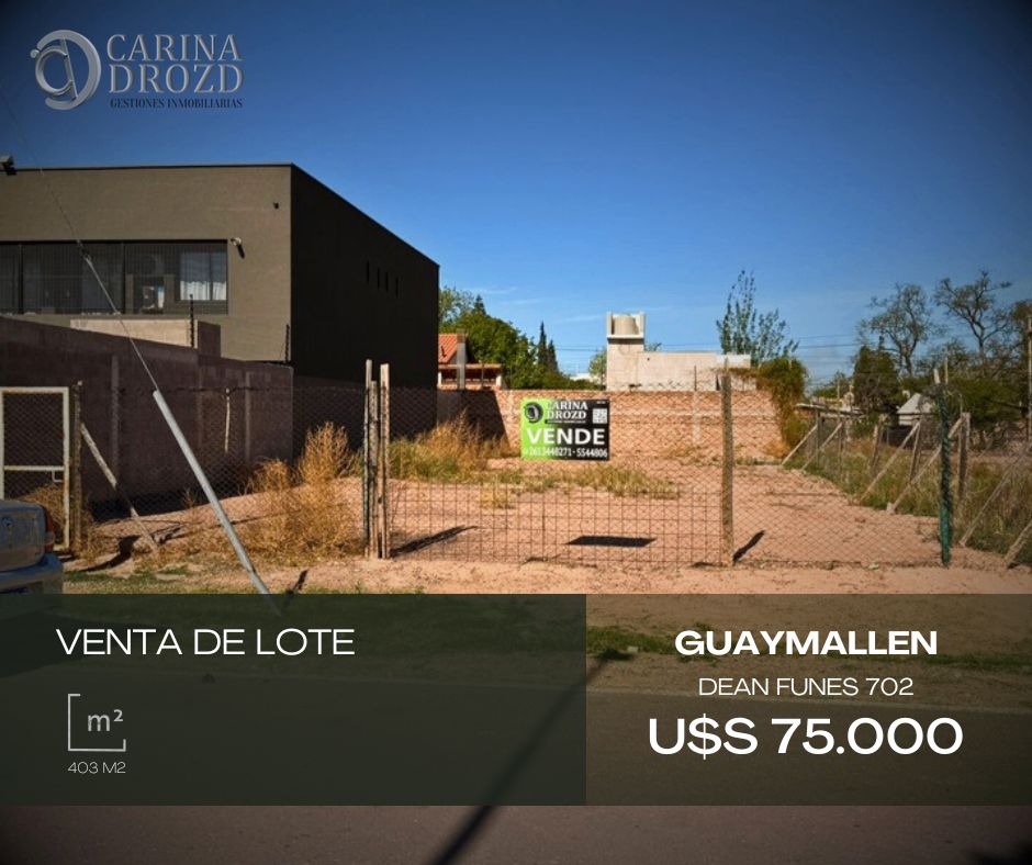 Terreno en Venta en Guaymallen, Mendoza