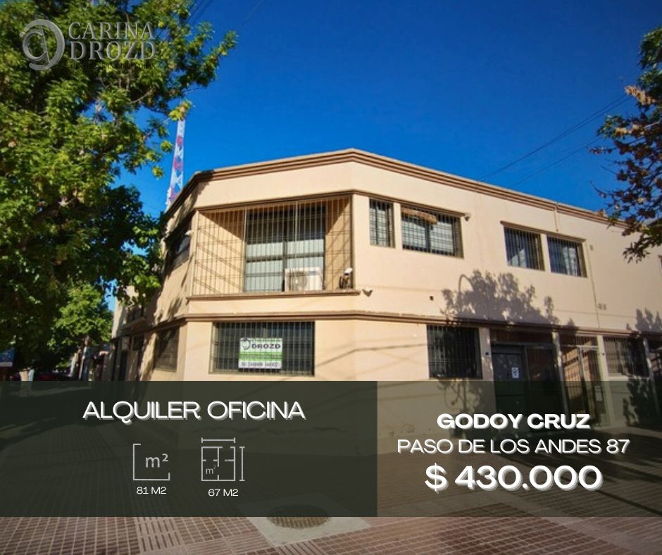 Oficina en Alquiler en Godoy Cruz, Mendoza