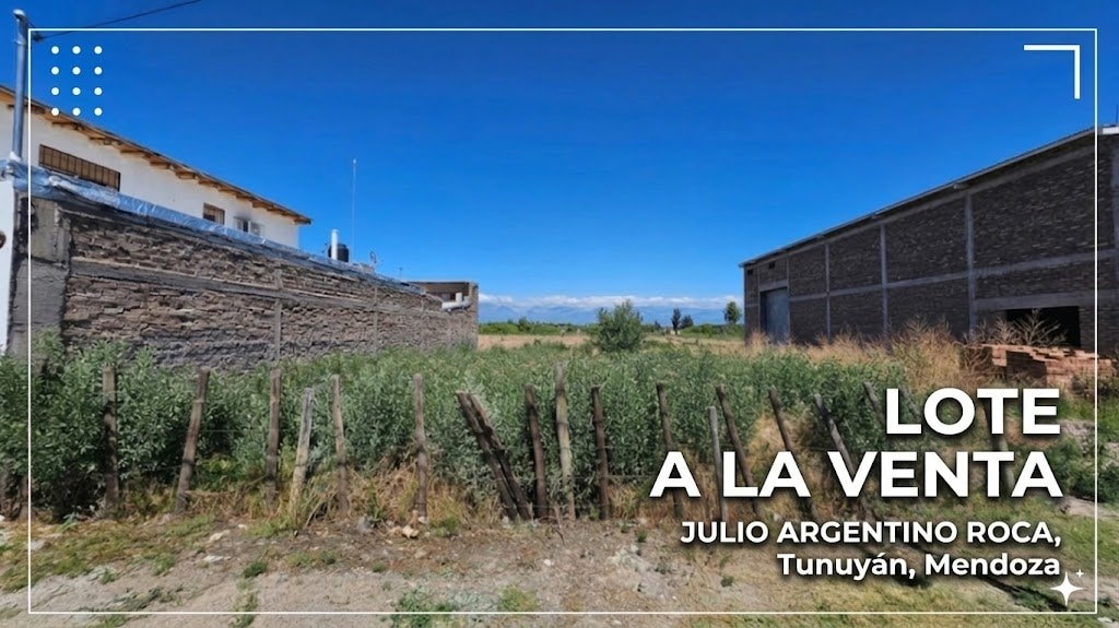 Terreno en Venta en Tunuyan, Mendoza