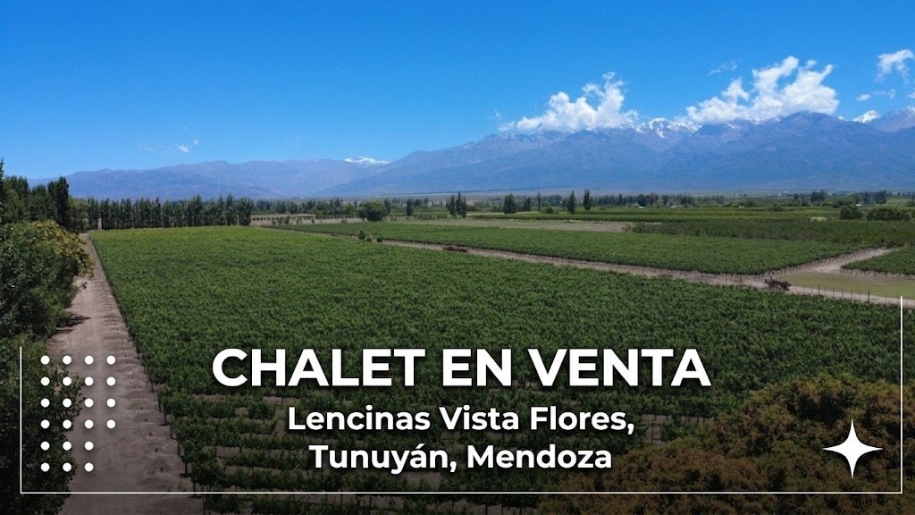Chalet en Venta en Tunuyan, Mendoza
