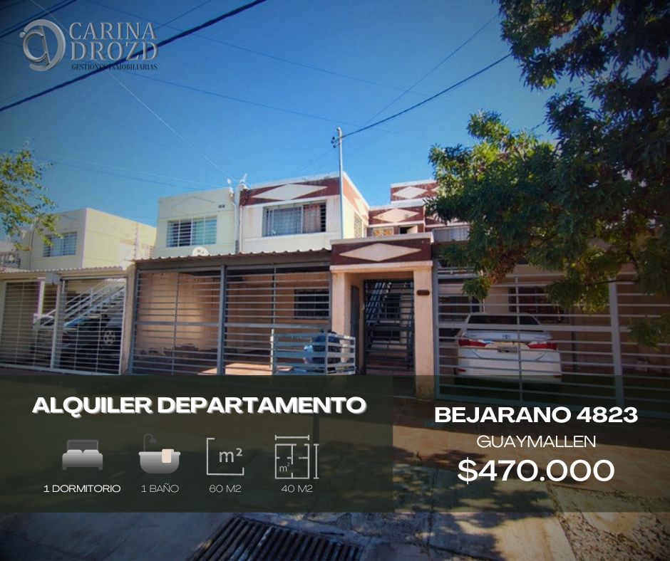 Departamento en Alquiler en Guaymallen, Mendoza