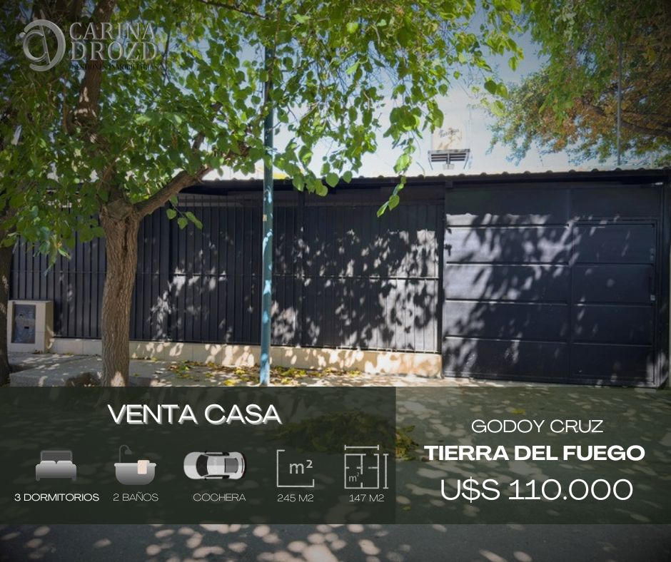 Casa en Venta en Godoy Cruz, Mendoza