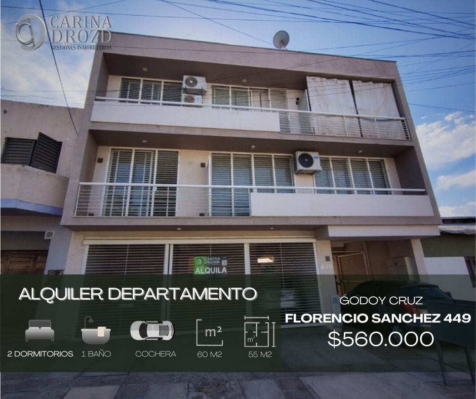 Departamento en Alquiler en Godoy Cruz, Mendoza