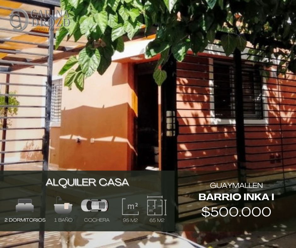 Casa en Alquiler en Guaymallen, Mendoza