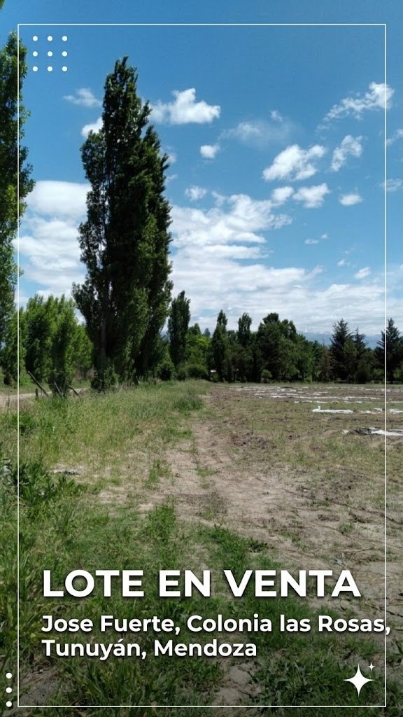 Terreno en Venta en Tunuyan, Mendoza