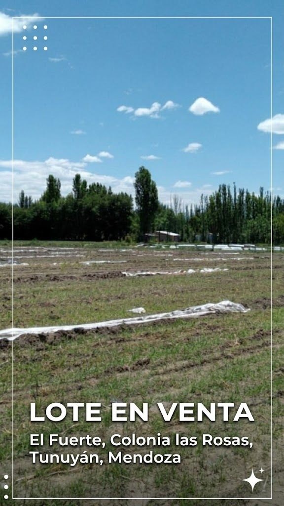 Terreno en Venta en Tunuyan, Mendoza