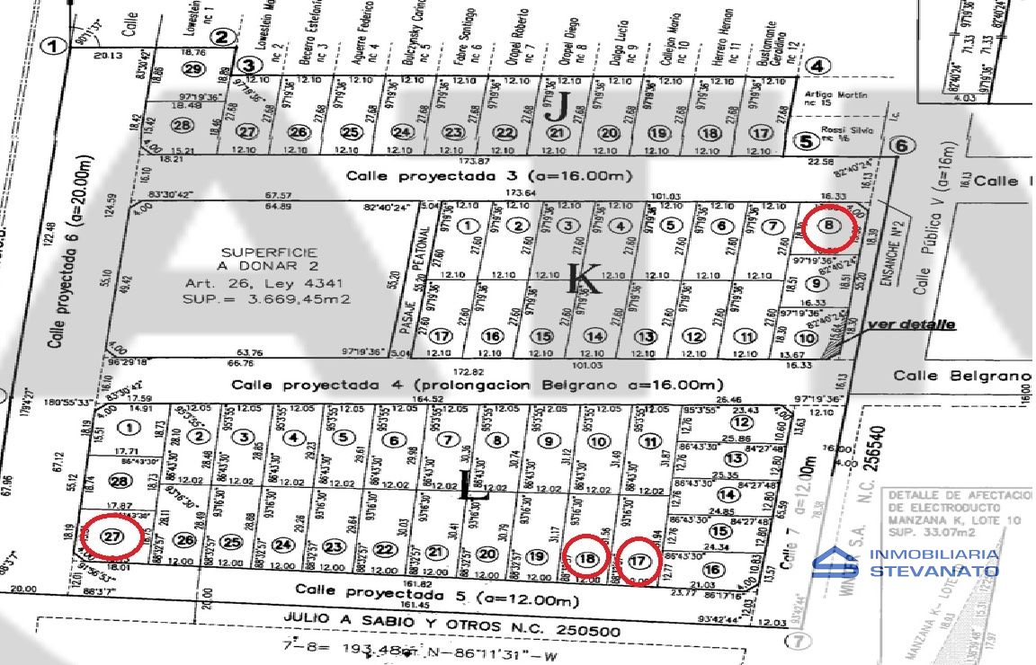 Terreno en Venta en Maipu, Mendoza