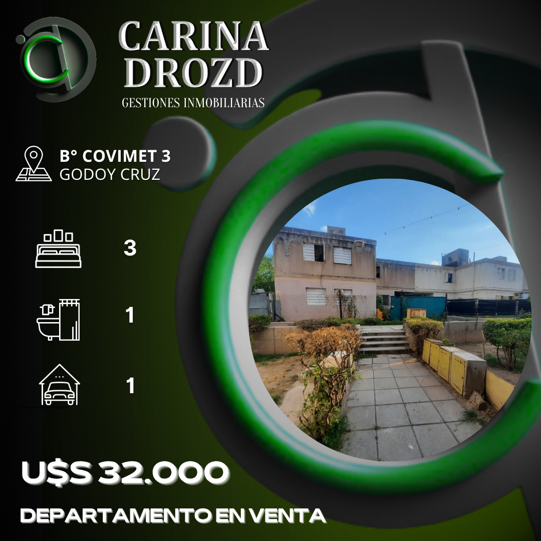 Departamento en 3er. Barrio Covimet