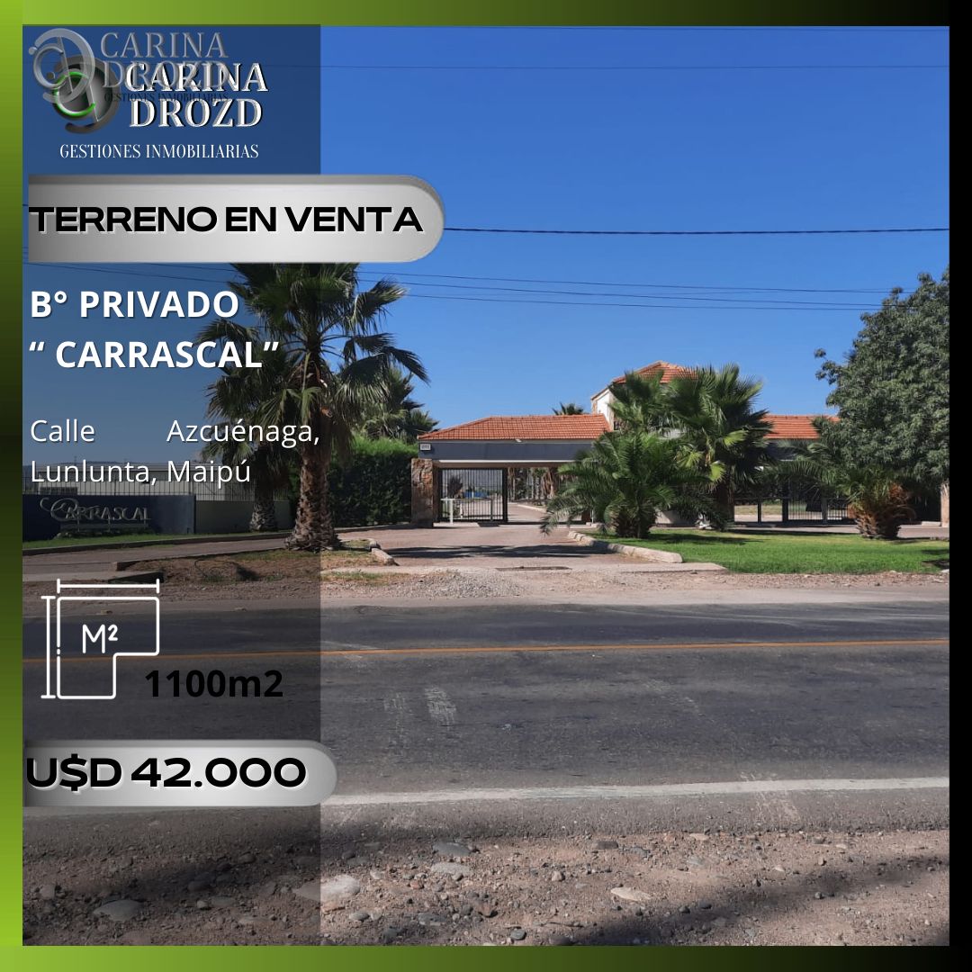 Terreno en Azcuénaga 1000, Barrio Privado "El Carrascal"