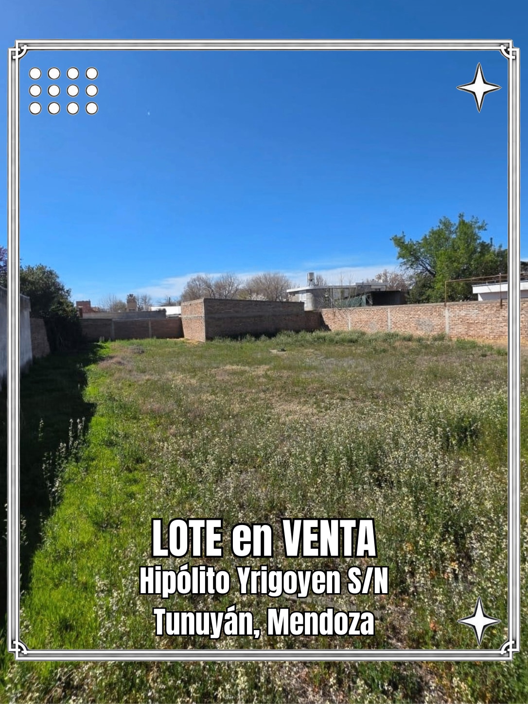 Terreno en Venta en Tunuyan, Mendoza