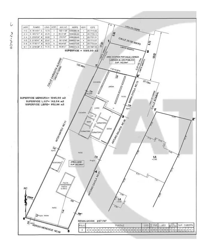 Terreno en Venta en Guaymallen, Mendoza