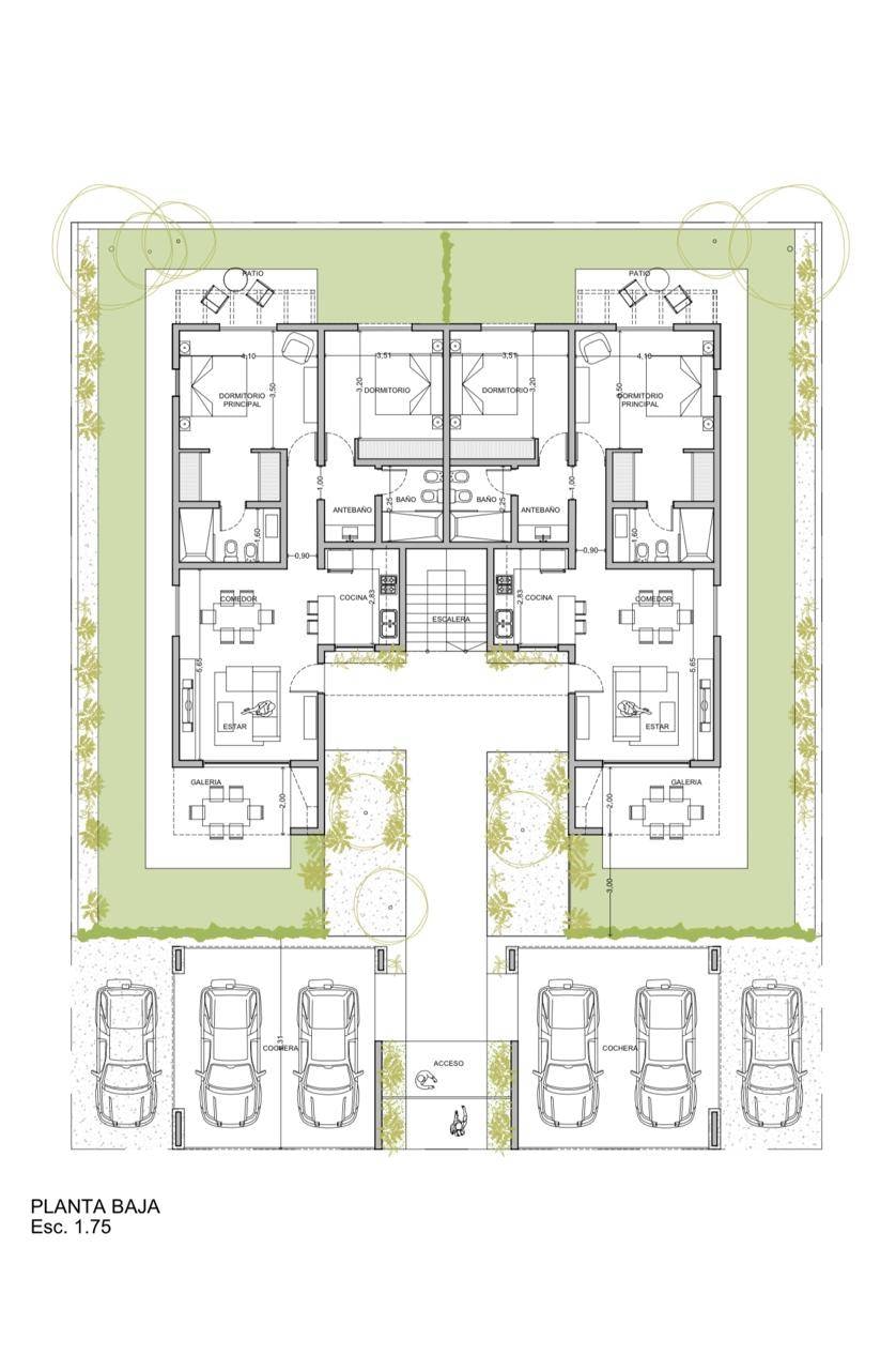 Maipu Barrio Privado Villa Cecilia. Videla Castillo Maipú Piso 1 Depto 1