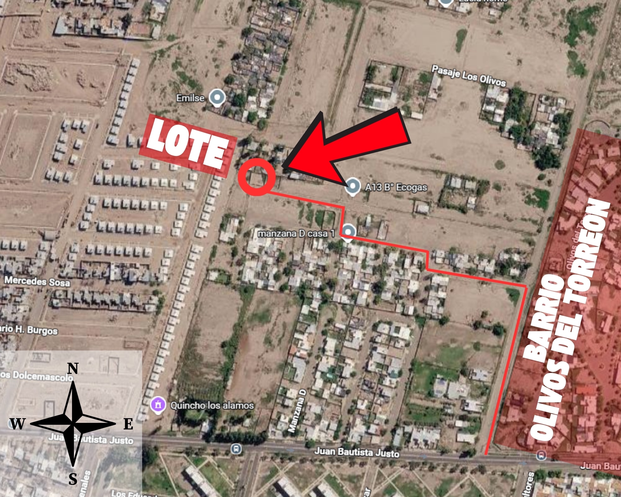 Terreno en Venta en Maipu, Mendoza