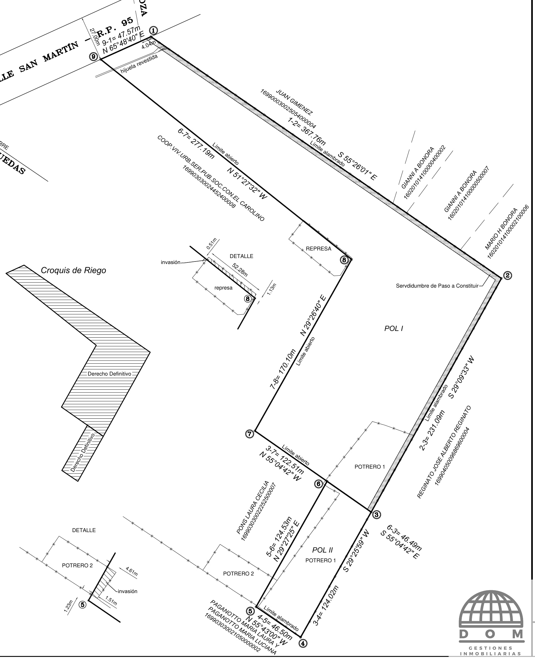 Terreno en Venta en San Carlos, Mendoza
